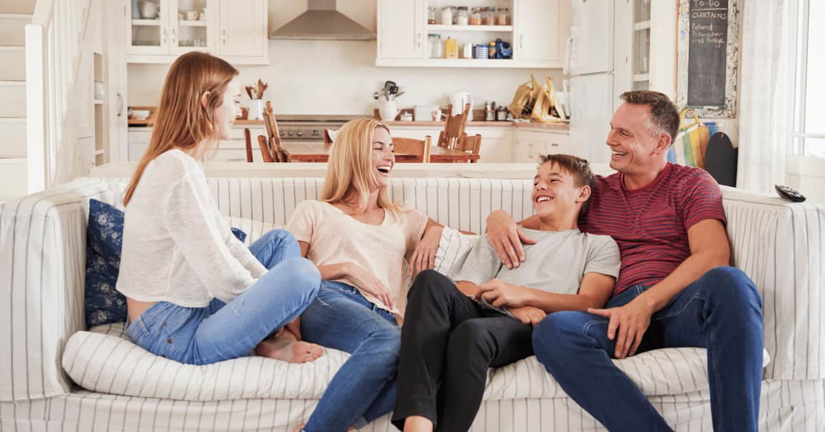 Family Laughing